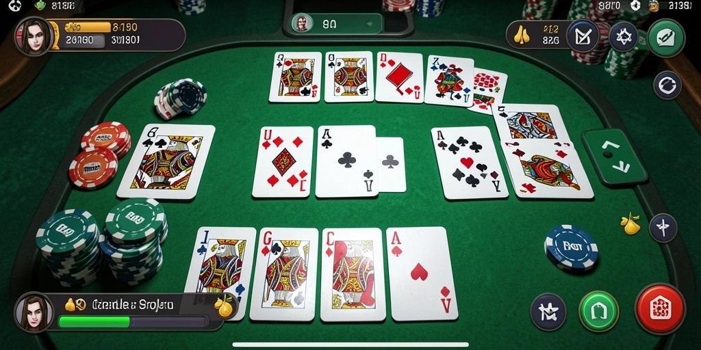 Screenshot gameplay Gaple yang menarik di 8180.