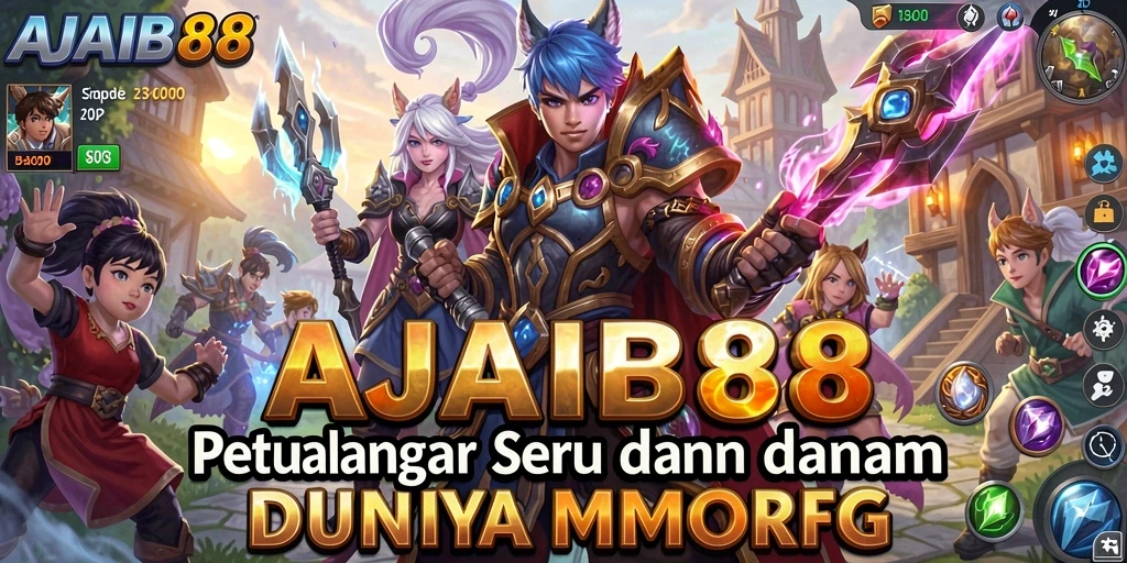 Tangkapan layar AJAIB88 menunjukkan aksi pertarungan multiplayer yang epik.