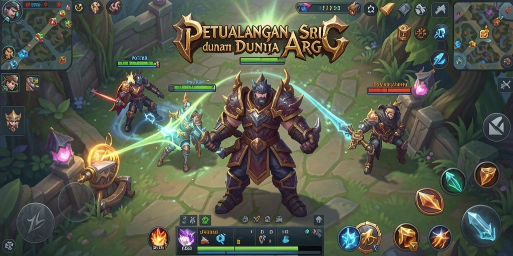 Screenshot CK789 menampilkan aksi seru dalam pertempuran ARPG.