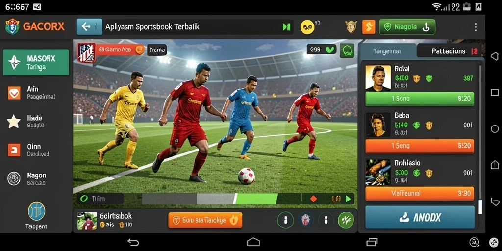 Tampilan gameplay GACORX yang menarik dan interaktif.