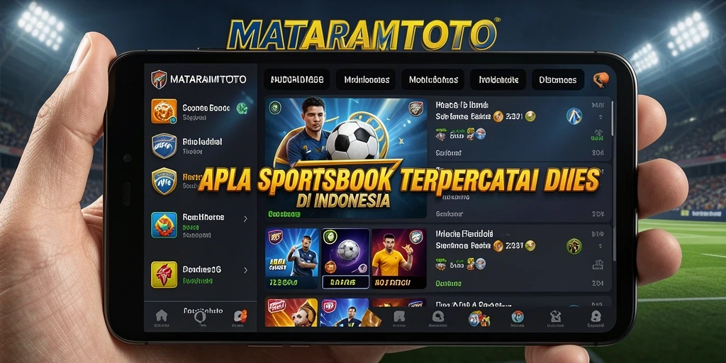 Tampilan menarik dari gameplay Sportsbook MATARAMTOTO yang interaktif.