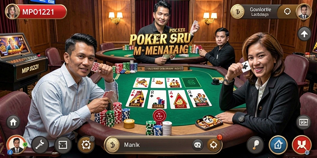 Gameplay seru di MPO1221 menampilkan momen poker terbaik.
