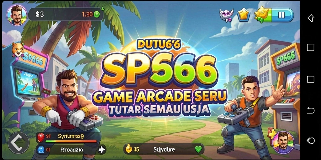 Gameplay SP666 menunjukkan berbagai level seru dan tantangan menarik.